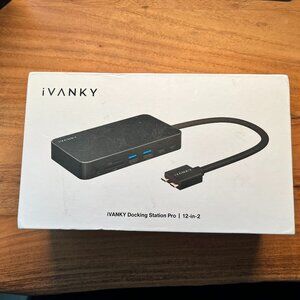 iVANKY MacBook Docking Station Pro 12 In 2, with 180W Power Adapter